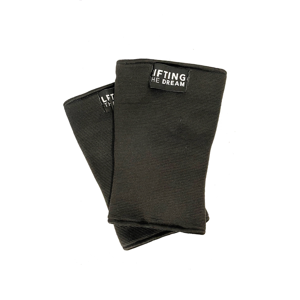 Black Double Ply Polyester Thick Strong Knee Sleeves