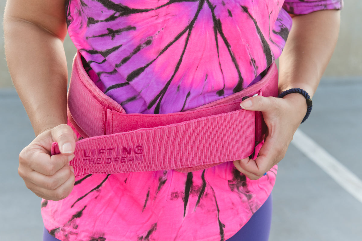 Pink Everything Lifting Belt