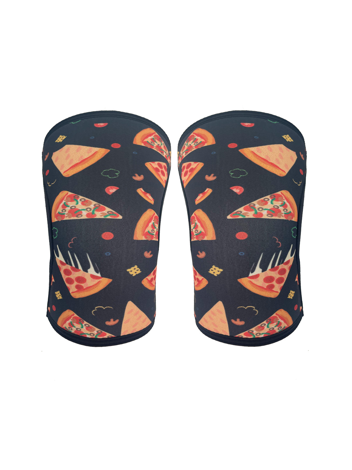 Pizza Your Heart Contour Knee Sleeves