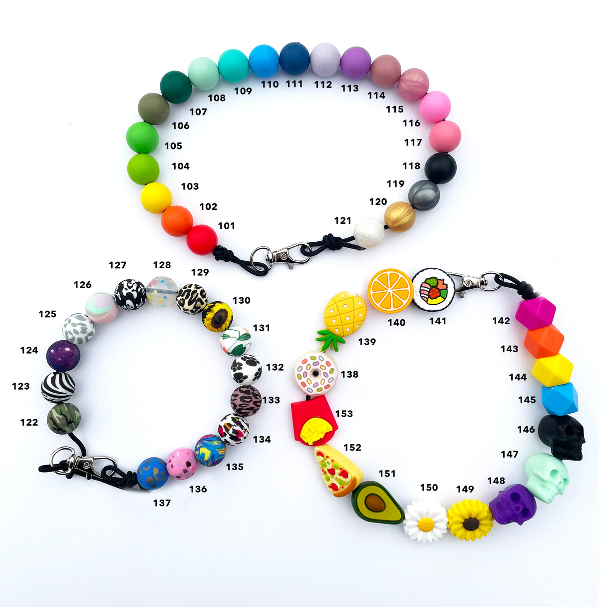 Rally Beads™ Repetition Pace Counter Keychain