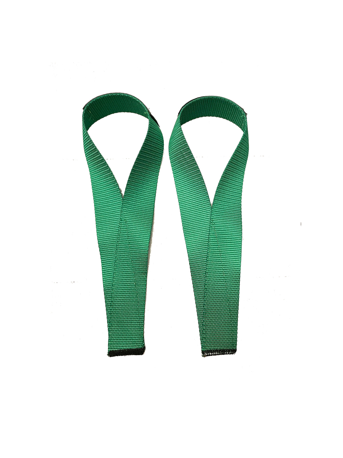Green Olympic Lifting Straps for Weightlifting