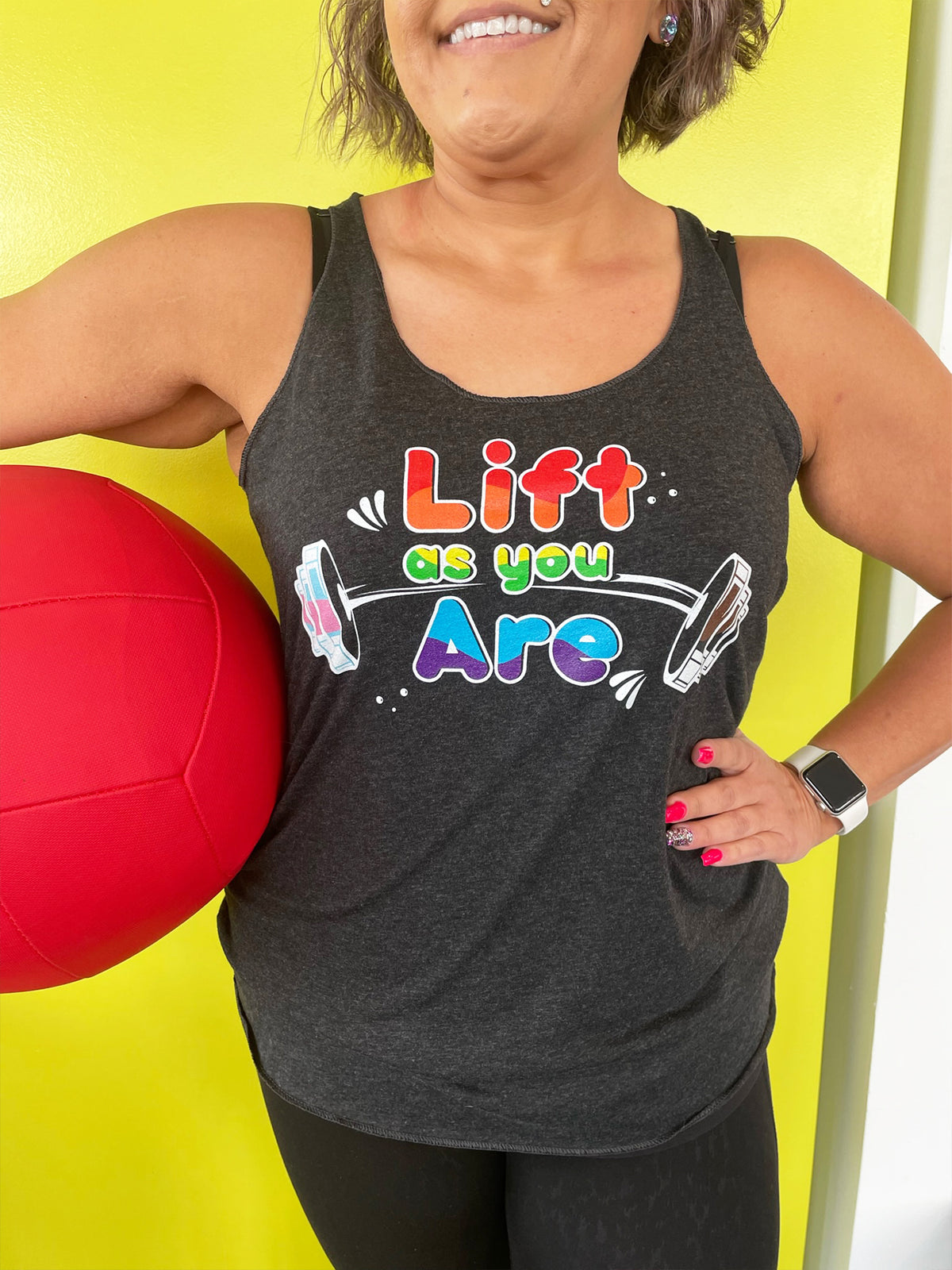 Lift as you Are Tank Top – Lifting the Dream
